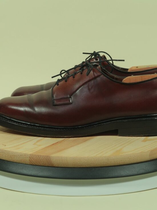 Allen Edmonds Leeds Shell Cordovan Dress Shoes Mens 8.5D Brown PTB main image 11
